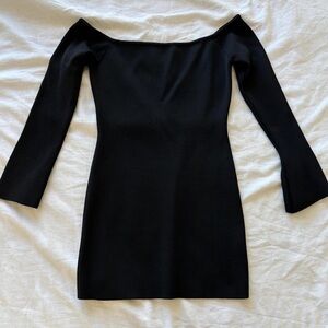 Princess Polly Black Long Sleeve Dress